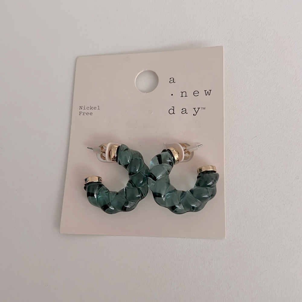 NWT A New Day Hoop Earrings